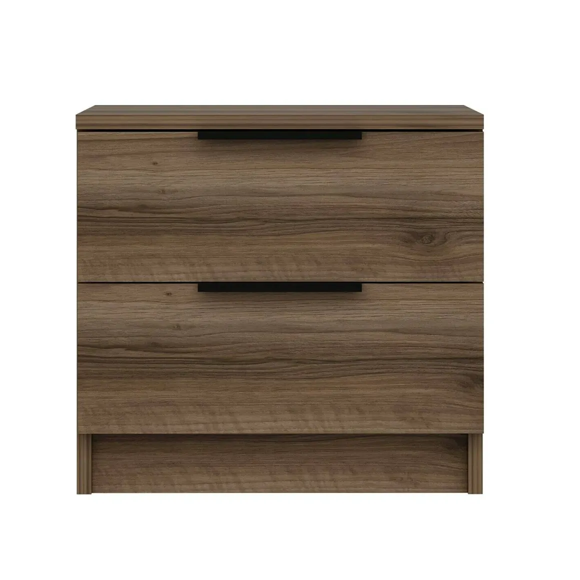 Comodino in legno noce 50x47x40h cm - Iune