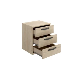 Comodino in legno rovere 40x44x53h cm - Aiga