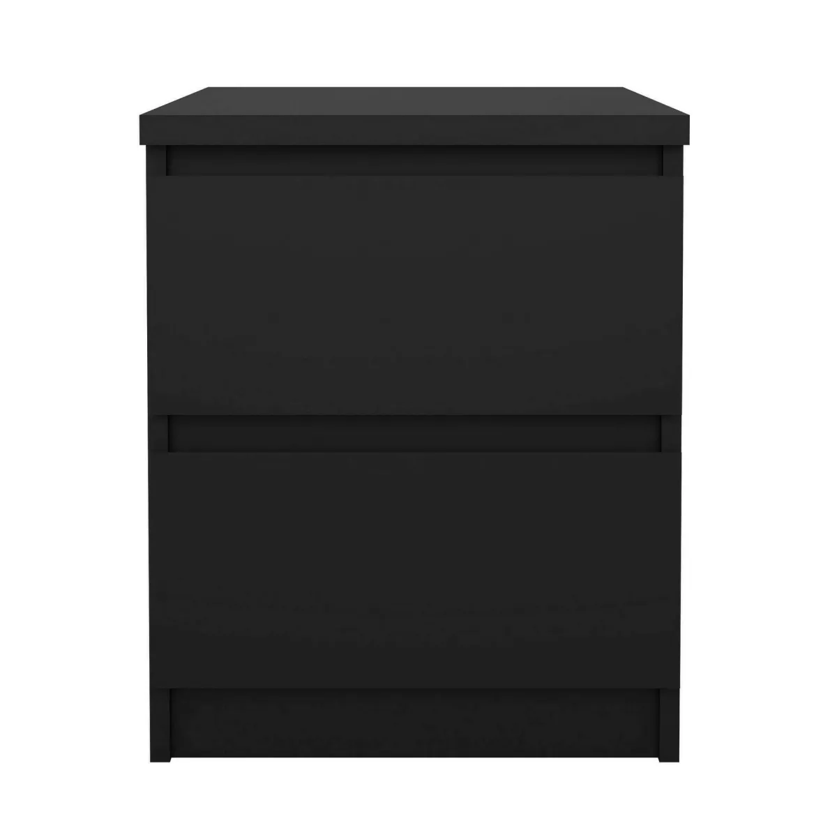 Comodini > Dmora Comodino minimal 50x40x49h cm - Daiki Nero