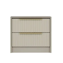 Comodino moderno cemento 53x45x45h cm - Moke