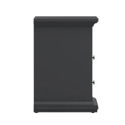 Comodino moderno grigio 43x40x58h cm - Alichin