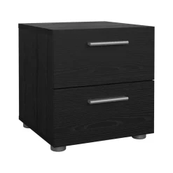 Comodini > Dmora Comodino moderno 40x40x42h cm - Apolla Nero