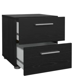 Comodini > Dmora Comodino moderno 40x40x42h cm - Apolla Nero