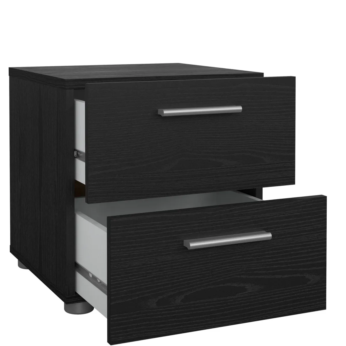Comodini > Dmora Comodino moderno 40x40x42h cm - Apolla Nero