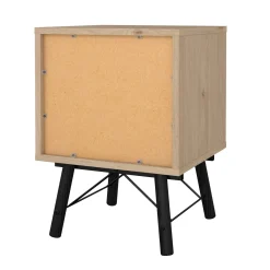 Comodini > Dmora Comodino moderno rovere 43x40x59h cm - Jean Marrone Rovere