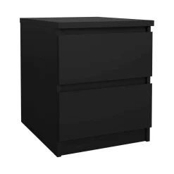 Comodini > Dmora Comodino 1 ripiano 50x40x49h cm - Azar Nero