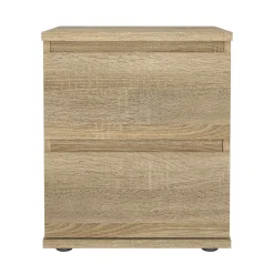 Comodino 1 ripiano quercia 40x34x48h cm - Albregio