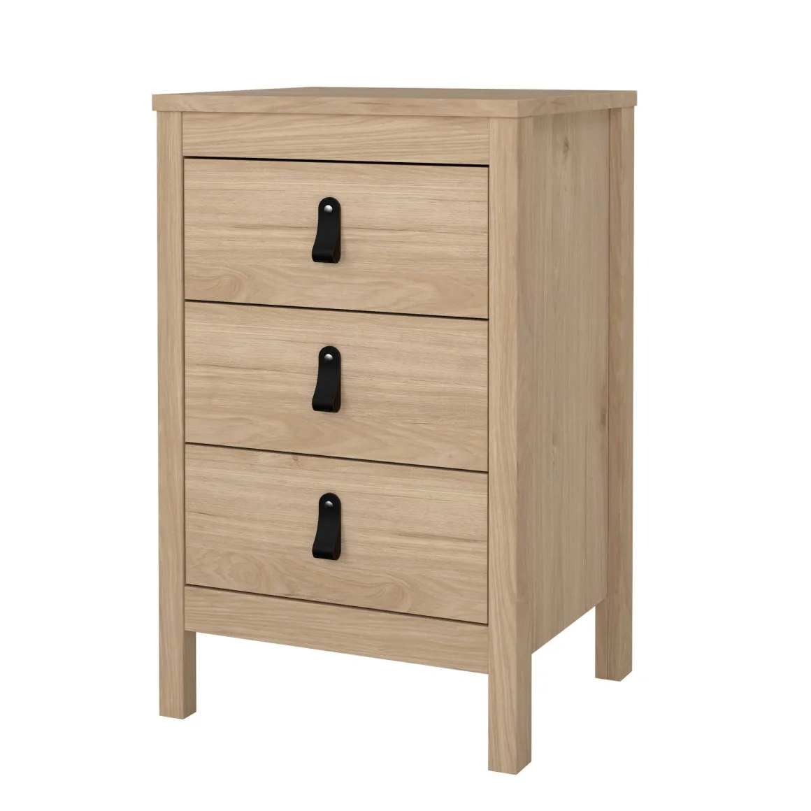 Comodino 1 ripiano rovere 43x38x70h cm - Lombardia