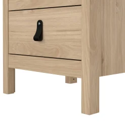 Comodino 1 ripiano rovere 43x38x70h cm - Lombardia