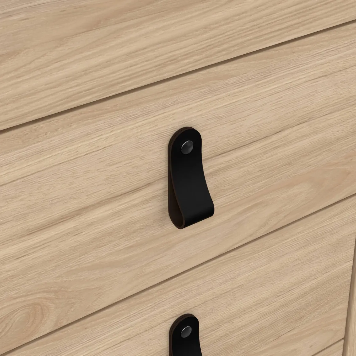 Comodino 1 ripiano rovere 43x38x70h cm - Lombardia