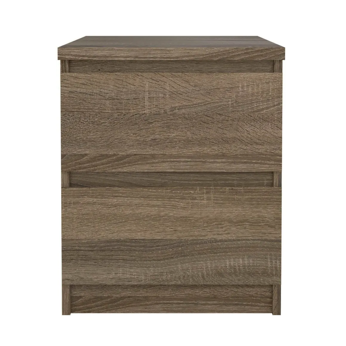 Comodino 1 ripiano rovere 50x40x49h cm - Daiki