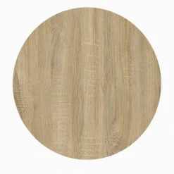 Composizioni Camera Da Letto > Dmora Composizione Camera da Letto Bianco Marrone Rovere Dimensione Materasso 90x200 cm Scrivania Estraibile 203x104x111h cm, un Letto - Lamedani Marrone Rovere, Bianco