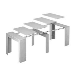Consolle allungabile Dpanozz, 90/237x51h78 cm, Grigio