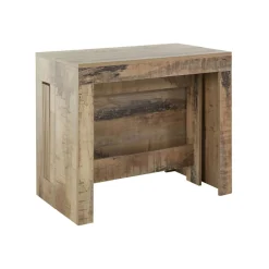 Consolle|Cucina > Dmora Consolle allungabile effetto legno 4-12 posti acero - Anello Marrone Acero