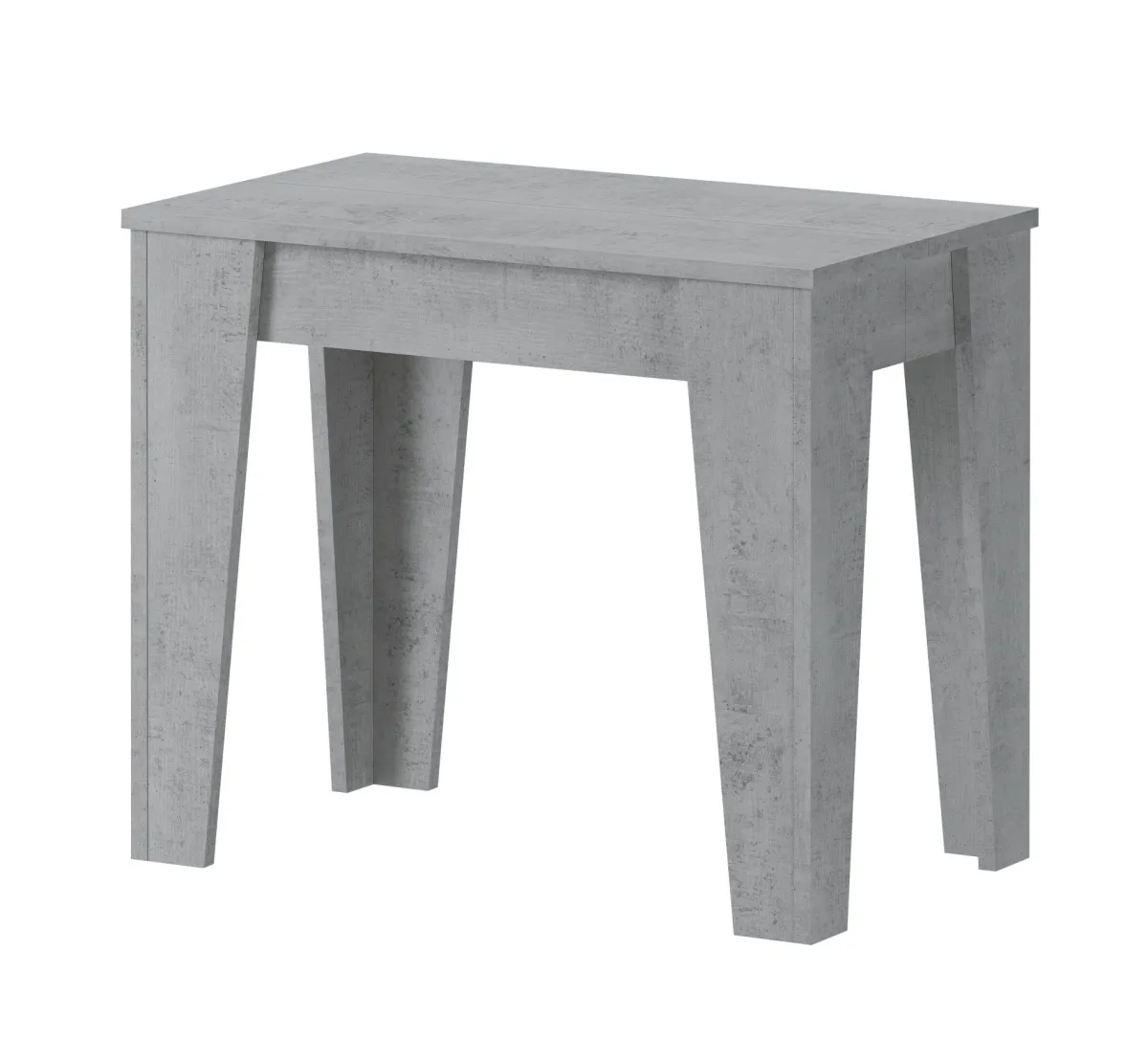 Consolle|Consolle Allungabili > Dmora Consolle Allungabile Allungabile 12 Posti 305.6x90x75.2h cm, Meccanismo Estensione Allunghe Centrali - Gizio Grigio Cemento