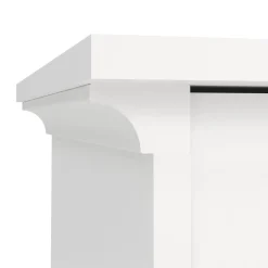 Consolle classica 102x41x80h cm bianco - Barile