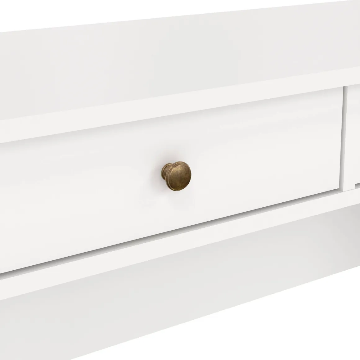 Consolle classica 102x41x80h cm bianco - Barile