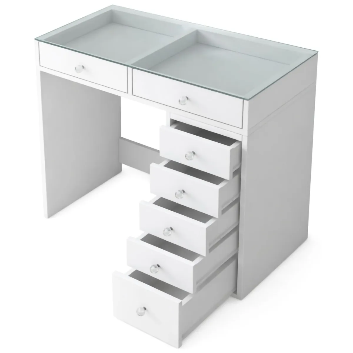 Consolle > Dmora Consolle salvaspazio 90x44x79h cm - Sulmona Bianco