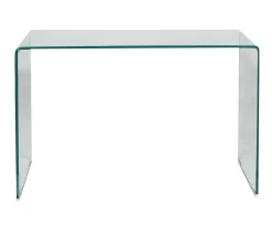 Consolle Trasparente Ripiani 100x33x75h cm, Vani - Cavedine