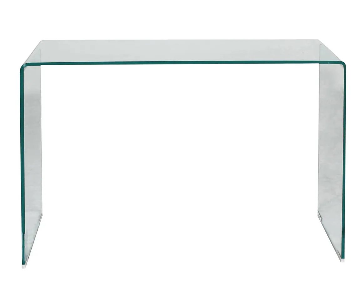 Consolle Trasparente Ripiani 100x33x75h cm, Vani - Cavedine