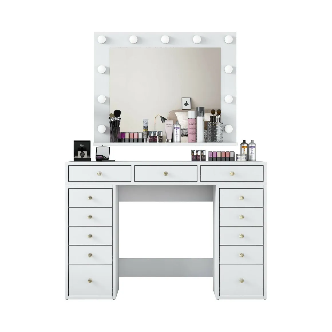 Consolle 120x44x81h cm bianco - Vicoli