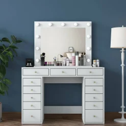 Consolle 120x44x81h cm bianco - Vicoli
