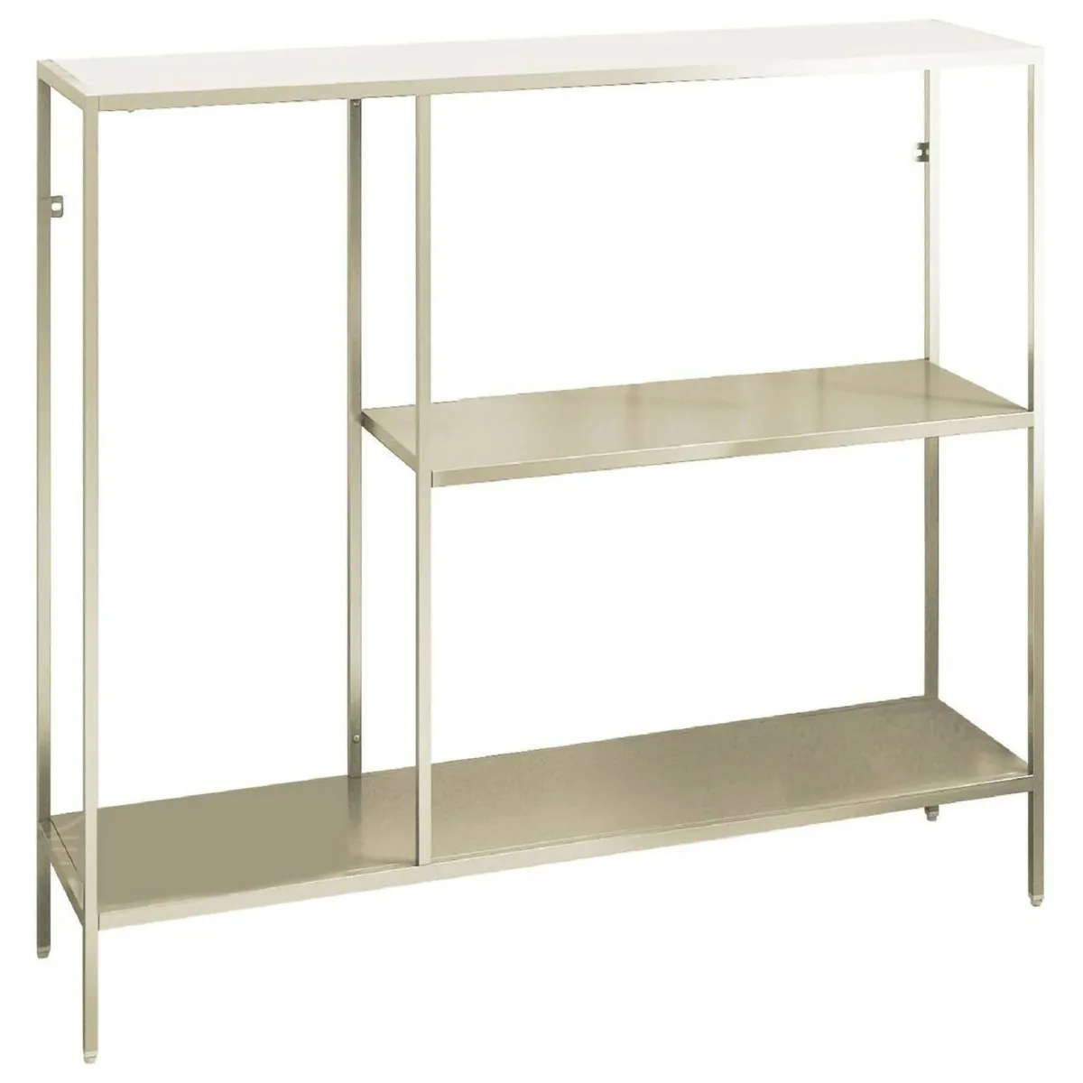 Consolle > Dmora Consolle 80x30x80h cm panna - Noto Bianco Panna