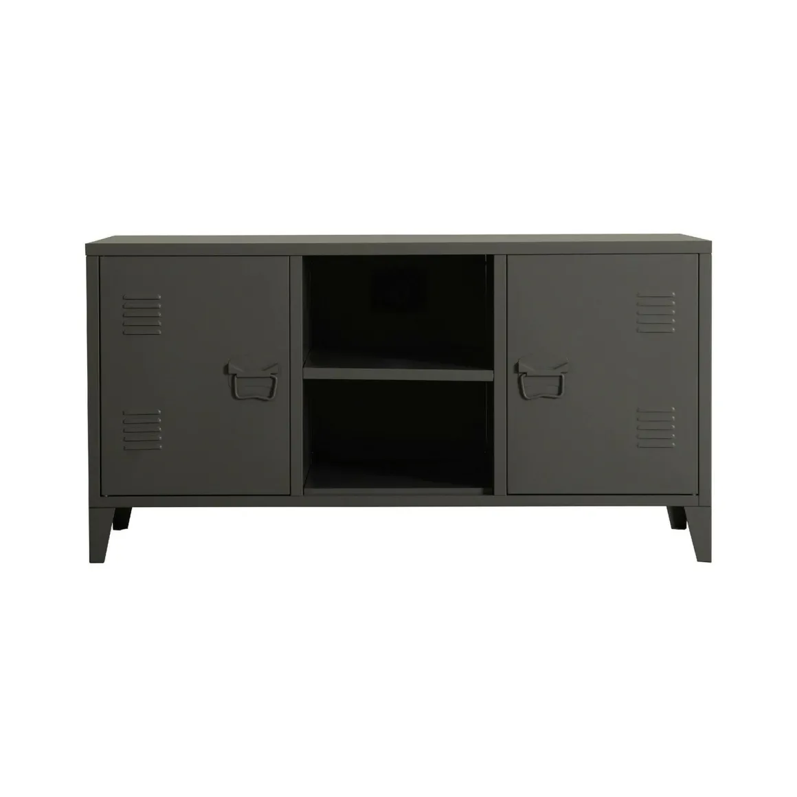 Credenza ardesia 120x40x73h cm 2 ante - Friddi