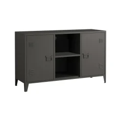 Credenza ardesia 120x40x73h cm 2 ante - Friddi
