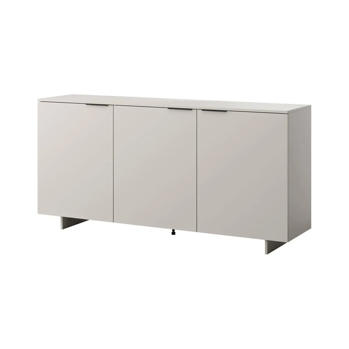 Madie|Credenze > Dmora Credenza beige 180x41x90h cm 3 ante - Neto Beige Cashmere