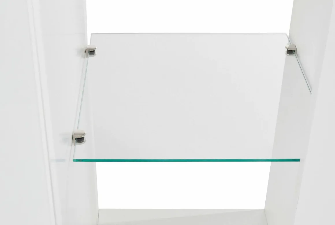Credenza bianca 220x40x80h cm 4 ante - Atak