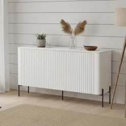Credenza bianca 150x39x80h cm 3 ante - Susegana