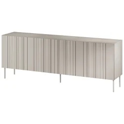 Credenza Gerace, 201x42 h75 cm, Beige