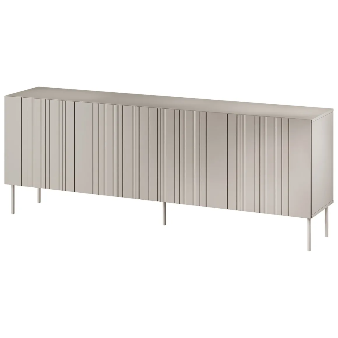 Credenza Gerace, 201x42 h75 cm, Beige