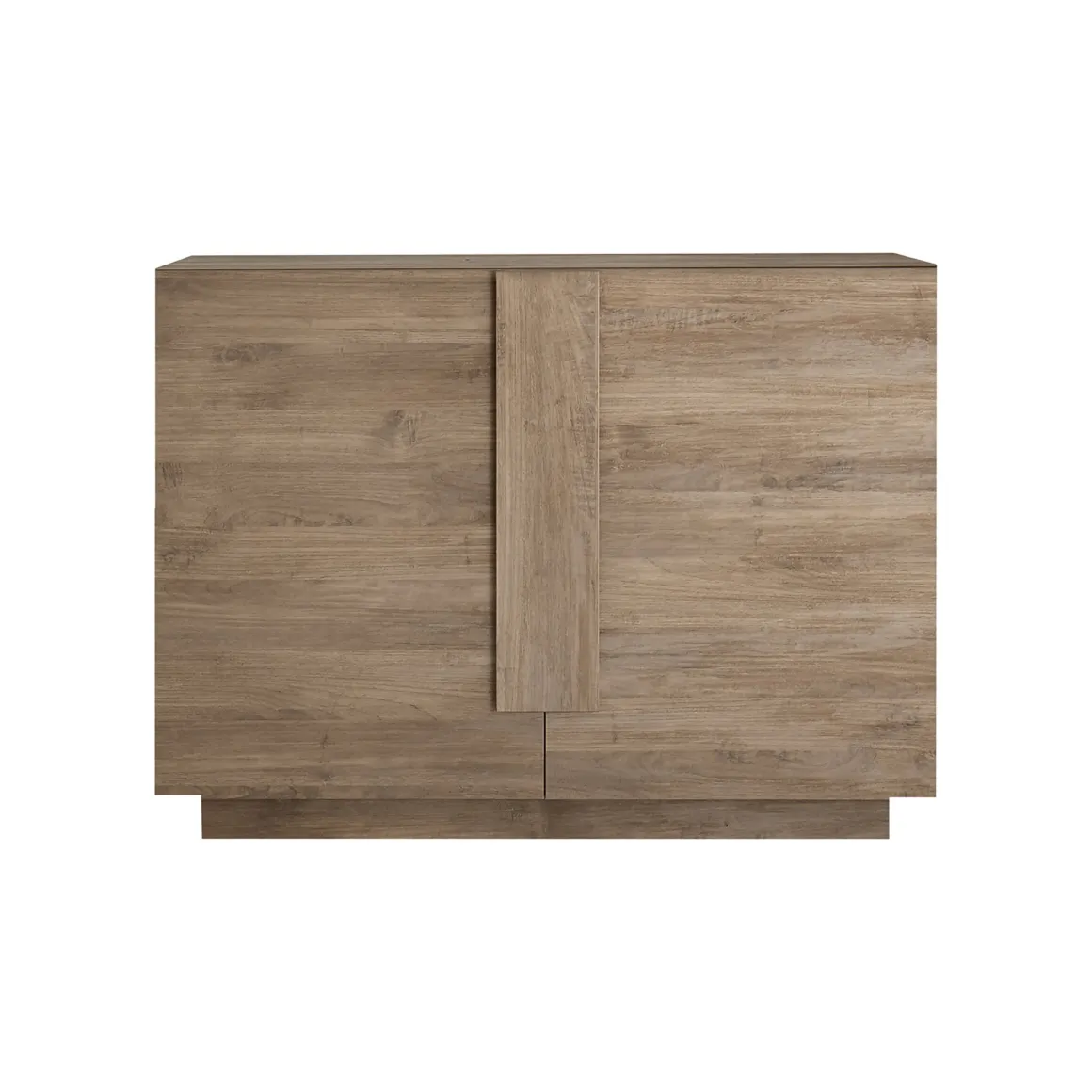 Credenza Marrone Rovere 2 Ripiani 4 Vani 120x44x90h cm, 2 Ante - Introd