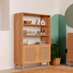 Credenza quercia 90x40x110h cm 2 ante - Skopje