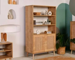 Credenza quercia 90x40x110h cm 2 ante - Skopje