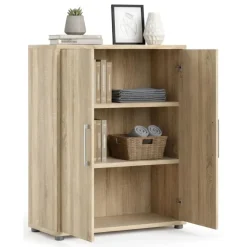 Credenza quercia 89x40x113h cm 2 ante - Warszawa