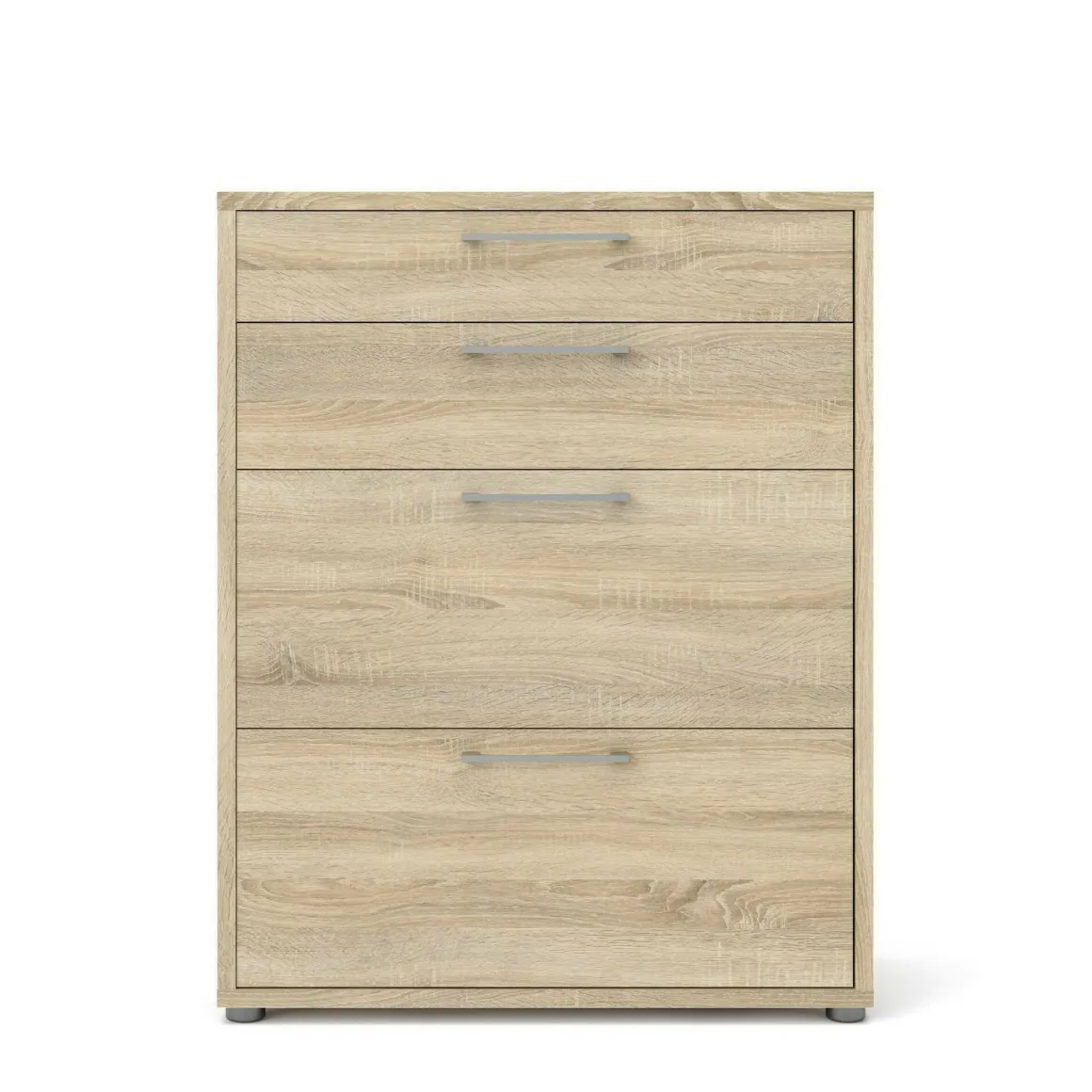 Credenza quercia 89x40x113h cm 4 cassetti - Anghiari