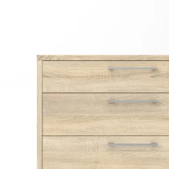 Credenza quercia 89x40x113h cm 4 cassetti - Anghiari