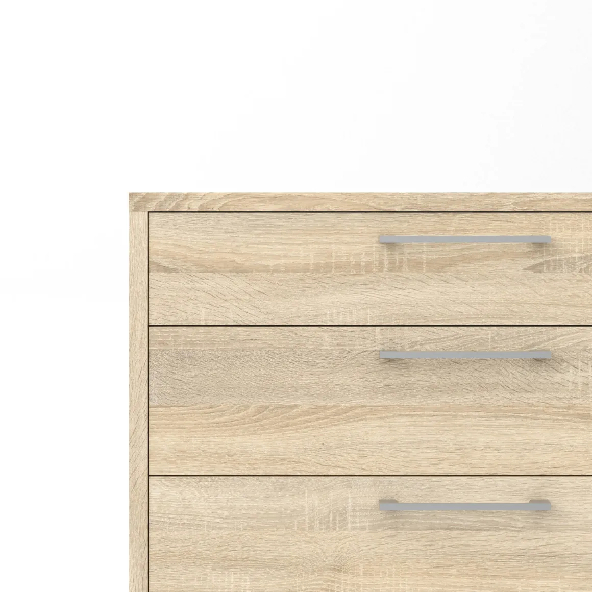 Credenza quercia 89x40x113h cm 4 cassetti - Anghiari
