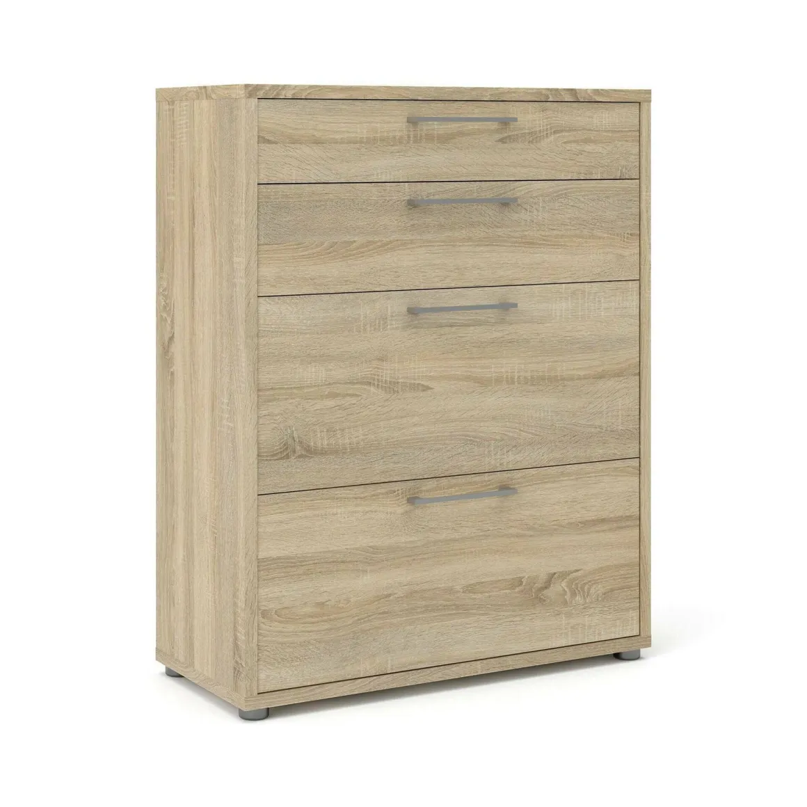 Credenza quercia 89x40x113h cm 4 cassetti - Anghiari