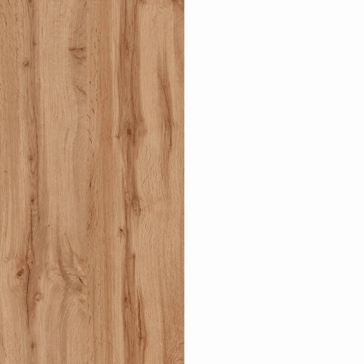 Cucina Bianco Lucido Marrone Rovere un Cassetto 13 Ripiani, Modulabile Made in Italy - Fonti