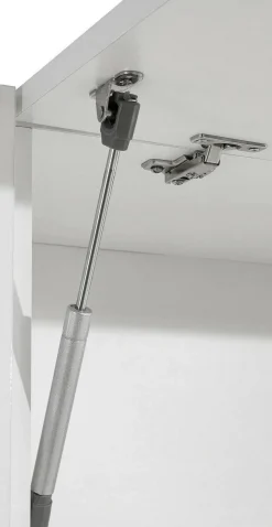 Cucina Bianco Lucido Marrone Rovere un Cassetto 13 Ripiani, Modulabile Made in Italy - Fonti