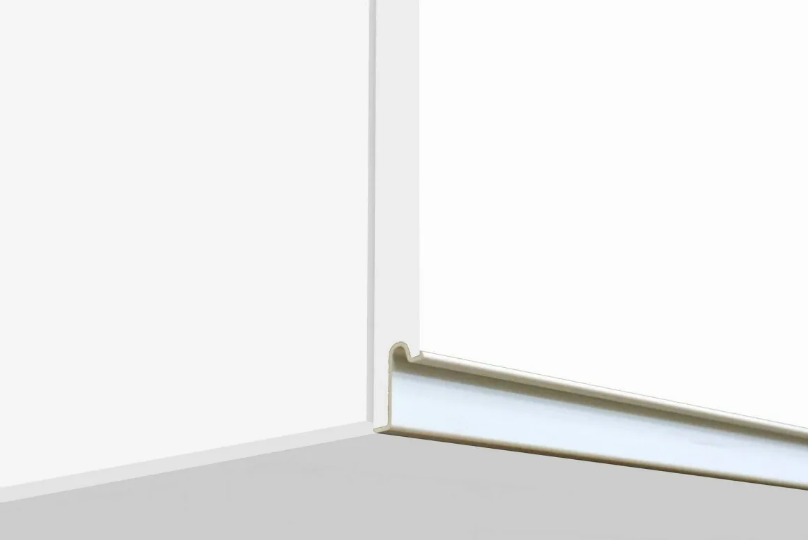 Cucina Bianco Lucido Marrone Rovere un Cassetto 19 Ripiani, Modulabile Made in Italy - Attimis