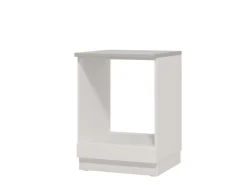 Mobili Dispensa > Dmora Dispensa da Cucina un Cassetto 2 Ripiani 60x57x82h cm, un Vano - Falmentaaa Bianco