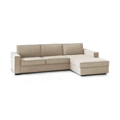 Divano angolare beige 280x95x90h cm - Ametrino
