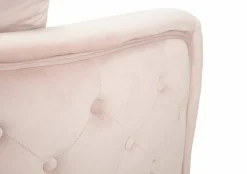 Divani Fissi 2 Posti > Dmora Divano classico 127x74x71h cm - Cappa Rosa