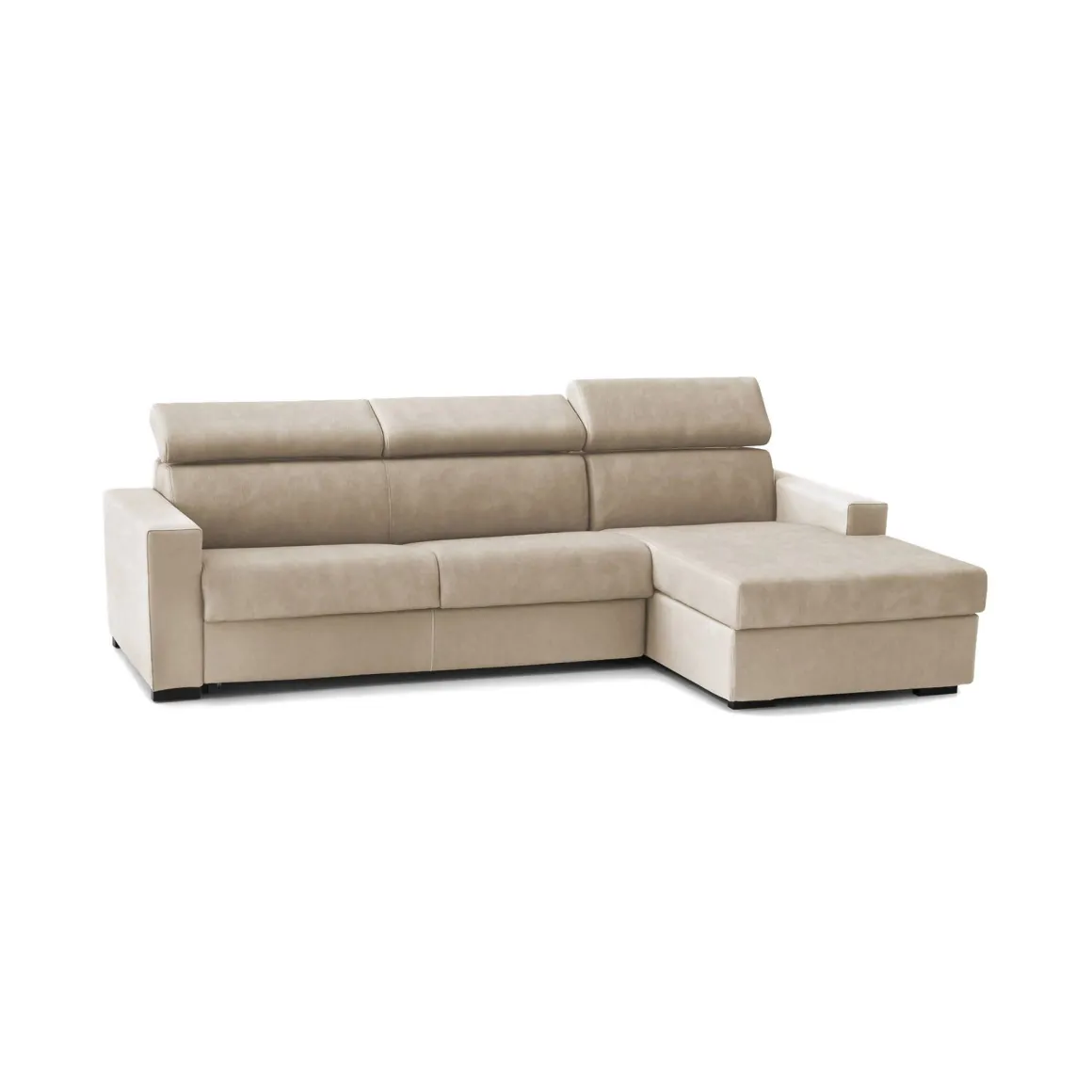 Divano design beige 280x95x85h cm - Ameno