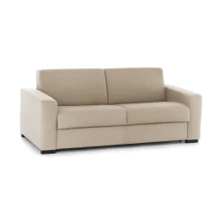 Divano design beige 220x95x90h cm - Ayta